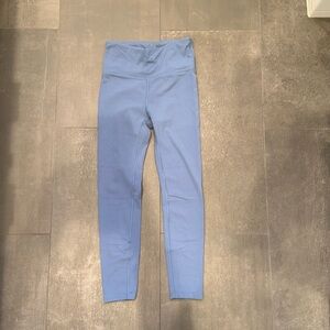 Athleta Girl legging.  Blue.  Very gently worn. 8-10.